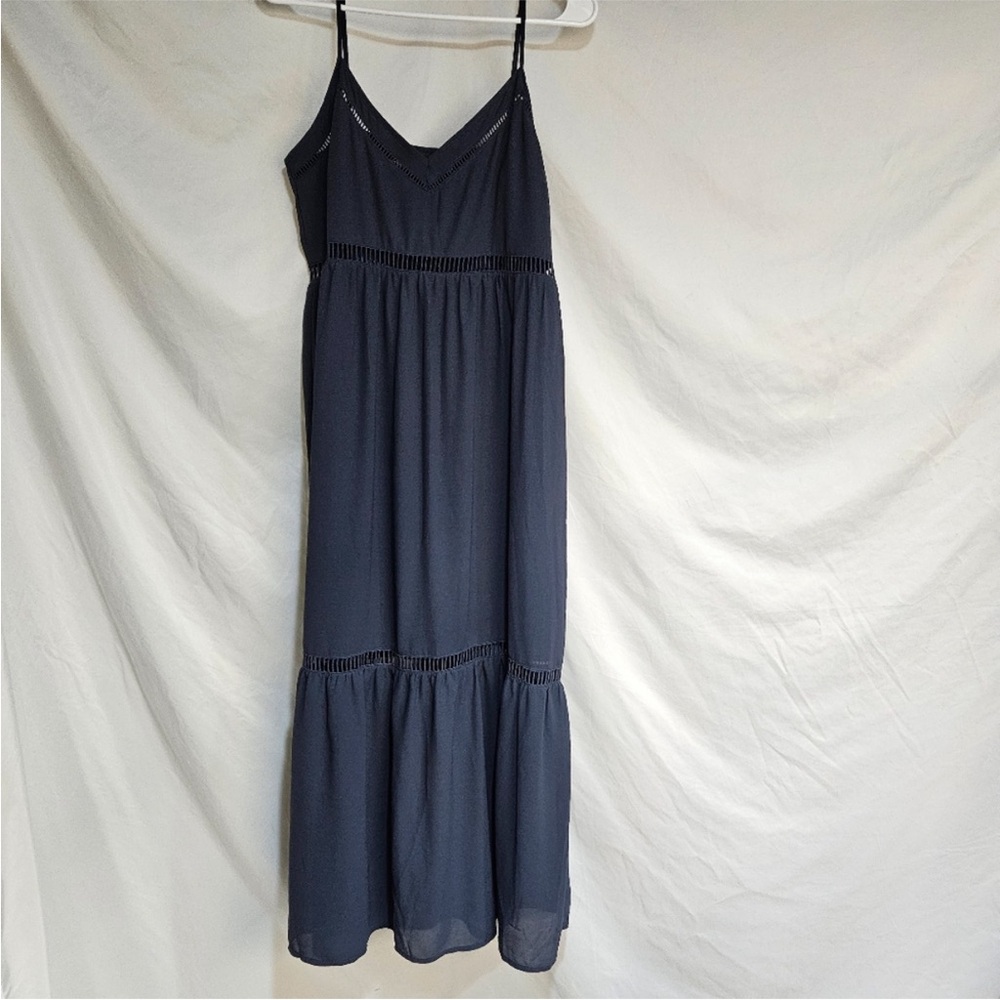 Abercrombie & Fitch Dress Tall LT Navy Blue